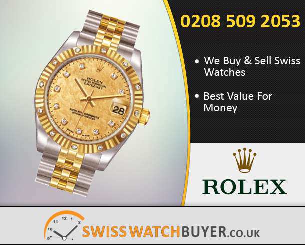 Sell Your Rolex Mid-Size Datejust Watches