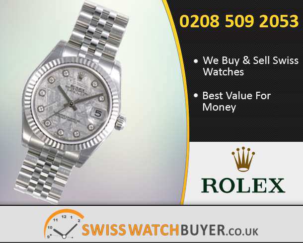 Buy Rolex Mid-Size Datejust Watches