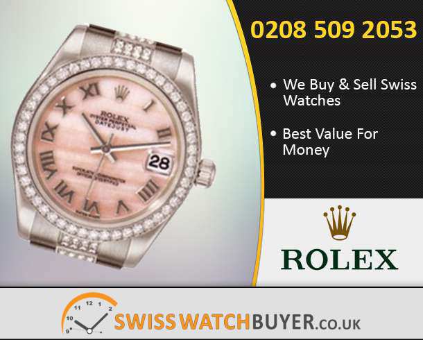 Pre-Owned Rolex Mid-Size Datejust Watches