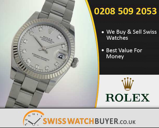 Sell Your Rolex Mid-Size Datejust Watches