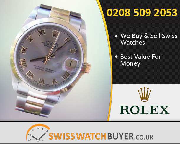 Buy or Sell Rolex Mid-Size Datejust Watches