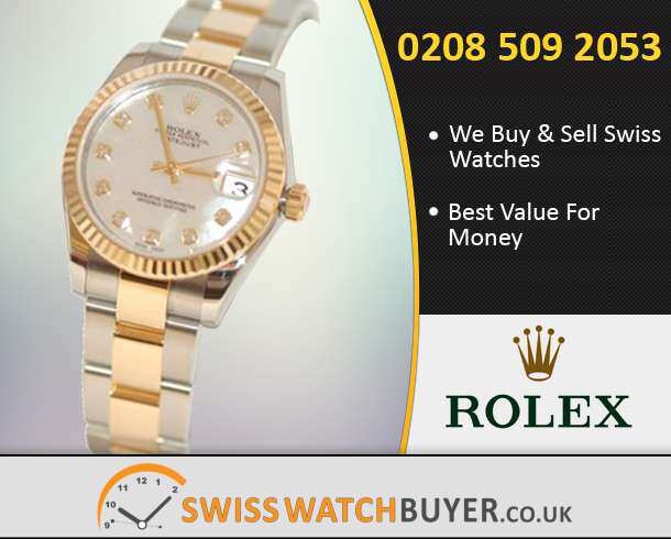 Buy Rolex Mid-Size Datejust Watches