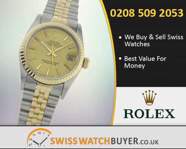 Sell Your Rolex Mid-Size Datejust Watches
