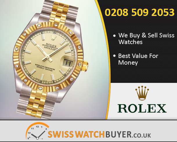 Pre-Owned Rolex Mid-Size Datejust Watches