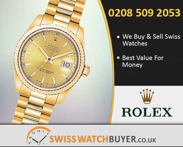 Sell Your Rolex Mid-Size Datejust Watches