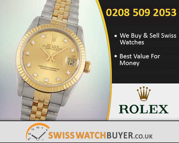 Buy or Sell Rolex Mid-Size Datejust Watches