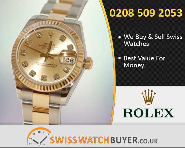 Buy Rolex Mid-Size Datejust Watches