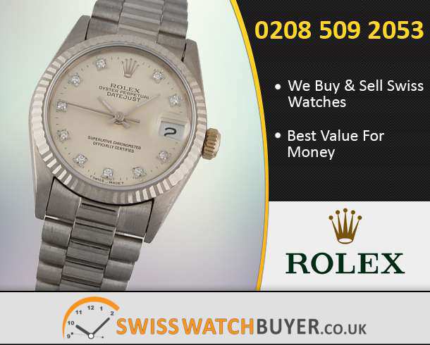 Sell Your Rolex Mid-Size Datejust Watches