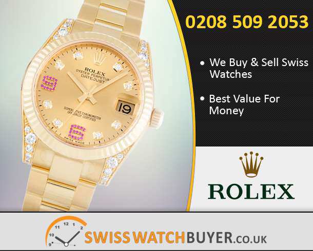 Buy Rolex Mid-Size Datejust Watches