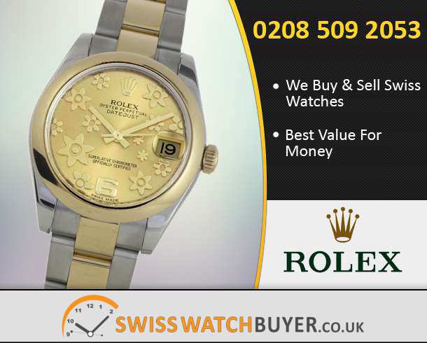 Buy Rolex Mid-Size Datejust Watches