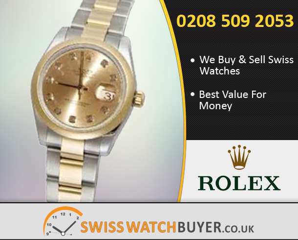 Pre-Owned Rolex Mid-Size Datejust Watches