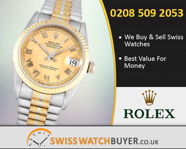 Pre-Owned Rolex Mid-Size Datejust Watches