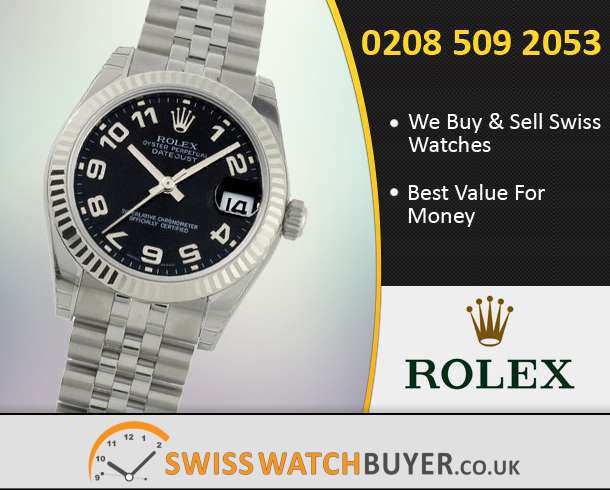 Buy or Sell Rolex Mid-Size Datejust Watches