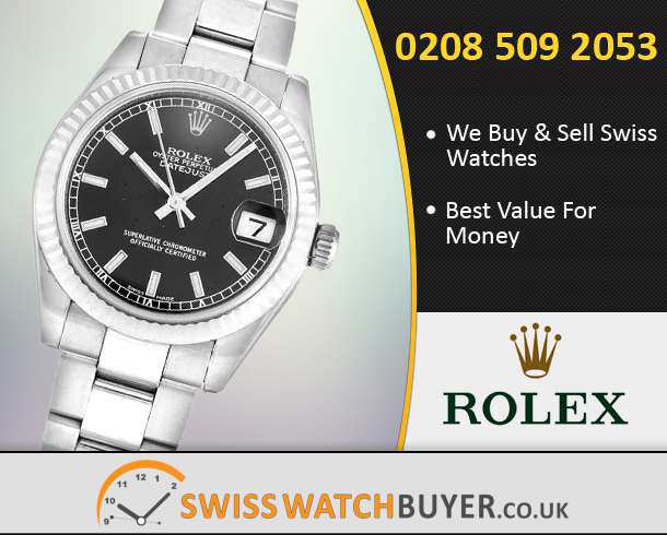 Buy Rolex Mid-Size Datejust Watches