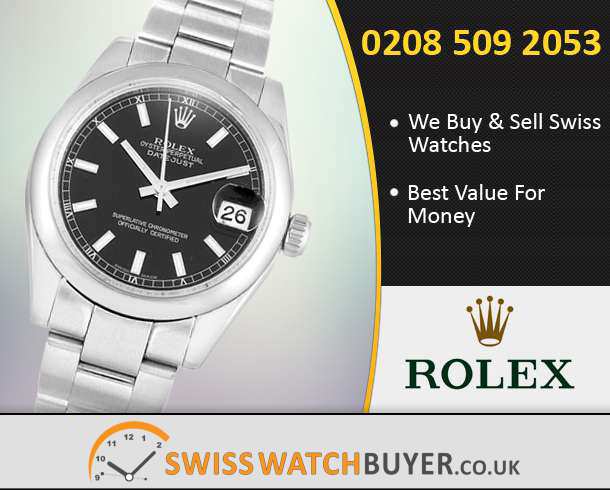 Buy or Sell Rolex Mid-Size Datejust Watches