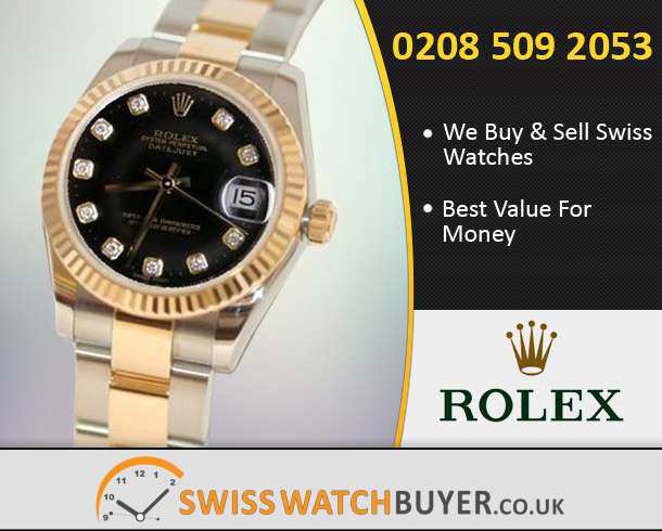 Buy or Sell Rolex Mid-Size Datejust Watches