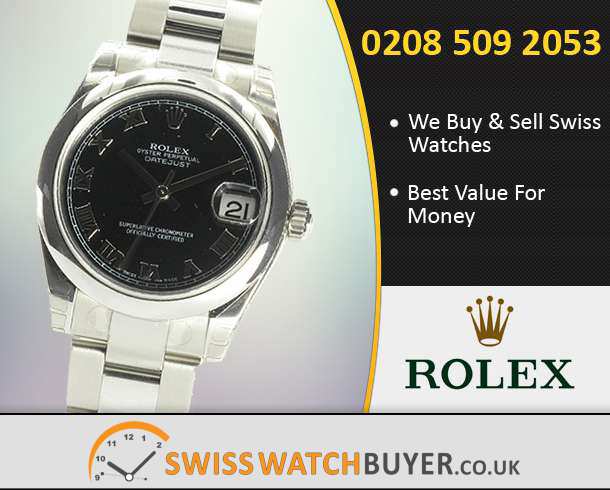 Buy or Sell Rolex Mid-Size Datejust Watches