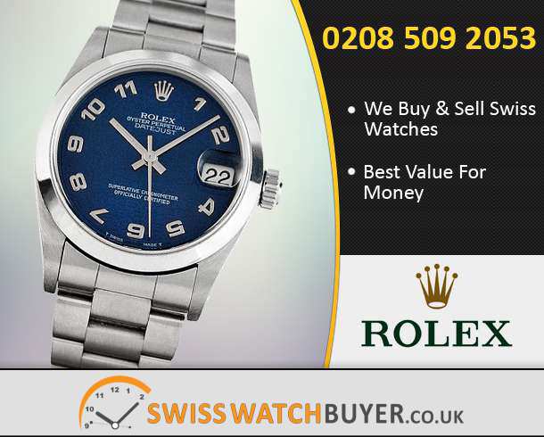 Buy or Sell Rolex Mid-Size Datejust Watches