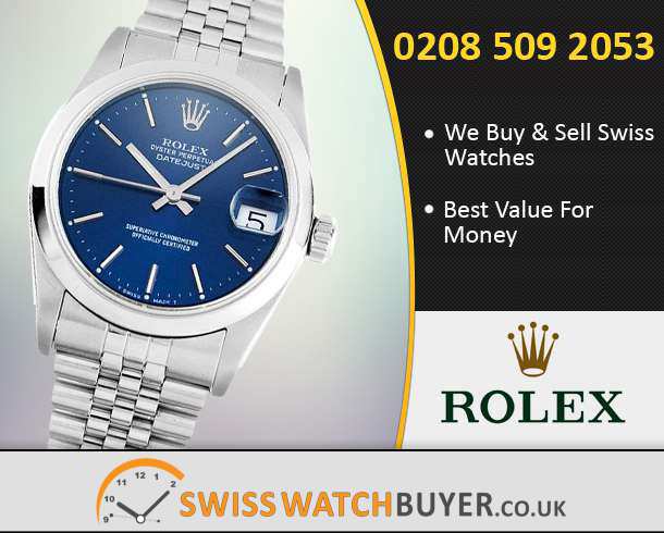 Pre-Owned Rolex Mid-Size Datejust Watches