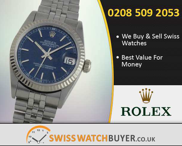 Buy Rolex Mid-Size Datejust Watches