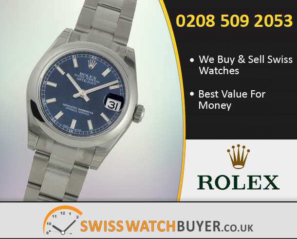 Buy Rolex Mid-Size Datejust Watches