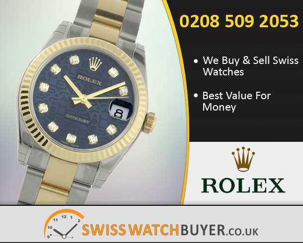 Buy or Sell Rolex Mid-Size Datejust Watches