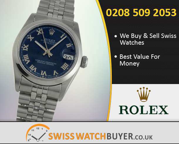 Buy or Sell Rolex Mid-Size Datejust Watches