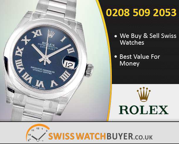 Buy Rolex Mid-Size Datejust Watches