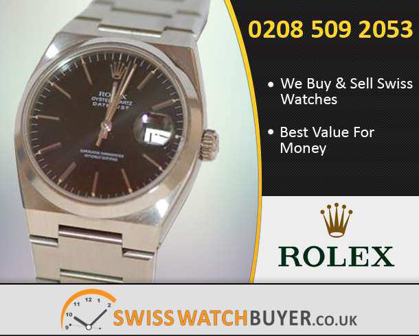 Sell Your Rolex Oysterquartz Datejust Watches