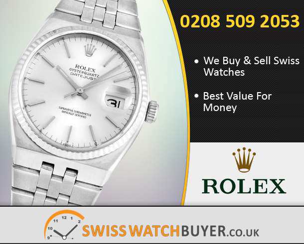 Buy or Sell Rolex Oysterquartz Datejust Watches