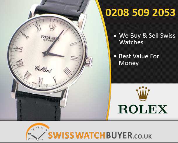 Sell Your Rolex Cellini Watches