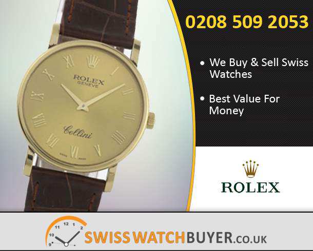 Sell Your Rolex Cellini Watches