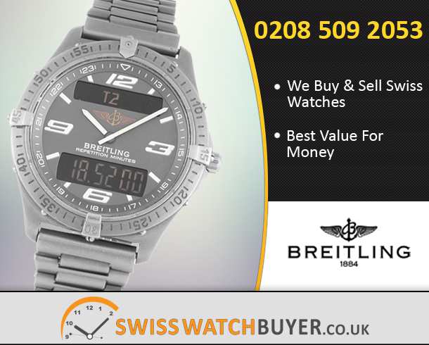 Sell Your Breitling Aerospace Watches