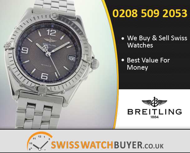 Sell My Breitling Wings Automatic For Cash or Trade In Swiss Watch Buyer UK