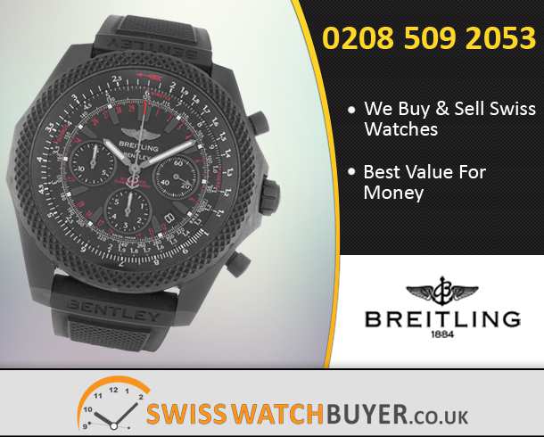 Pre-Owned Breitling Bentley Light Body Midnight Carbon Watches