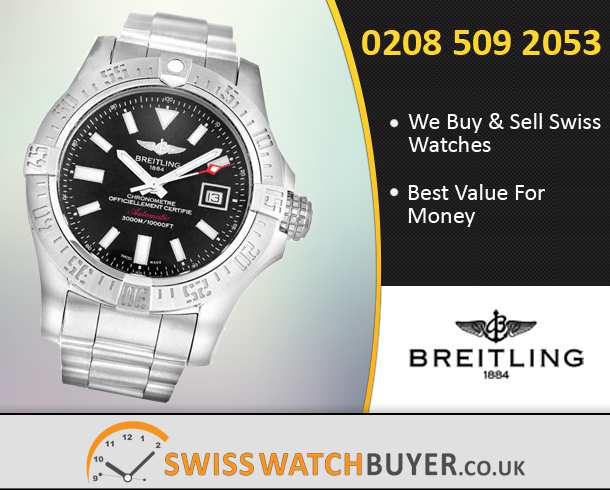 Sell Your Breitling Avenger II Seawolf Watches