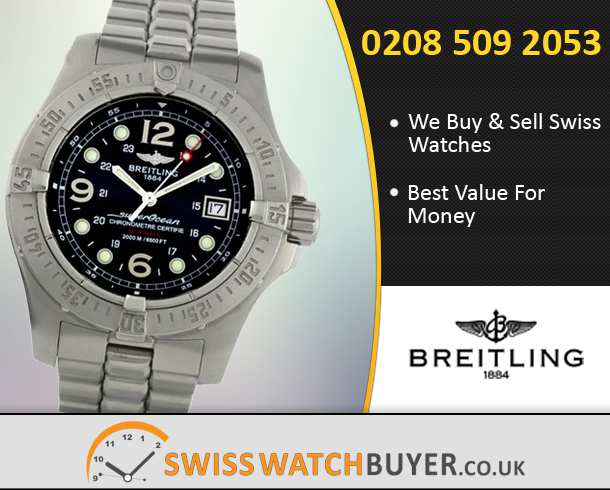 Pre-Owned Breitling Superocean Steelfish Watches