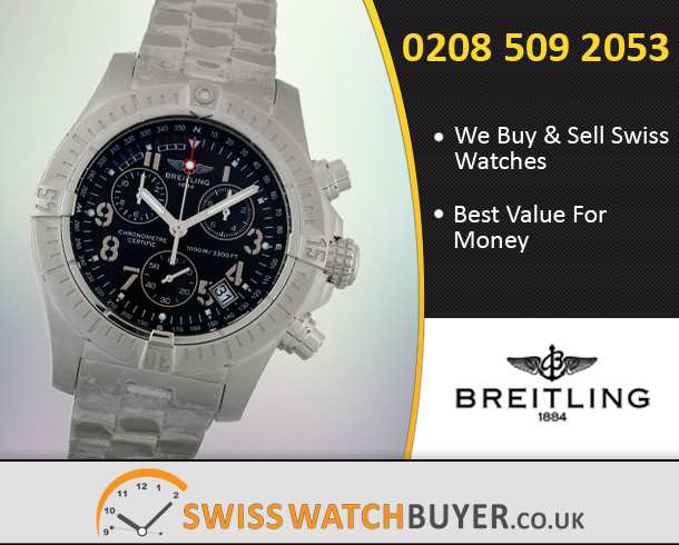 Sell Your Breitling Avenger Seawolf Watches