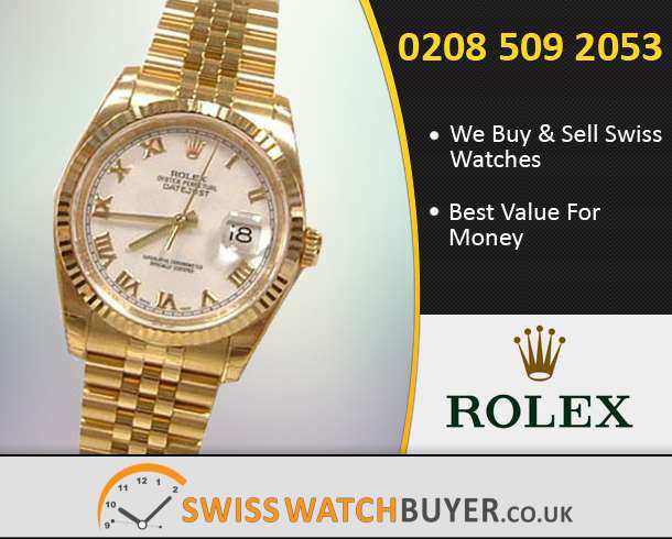 Sell Your Rolex Datejust Watches