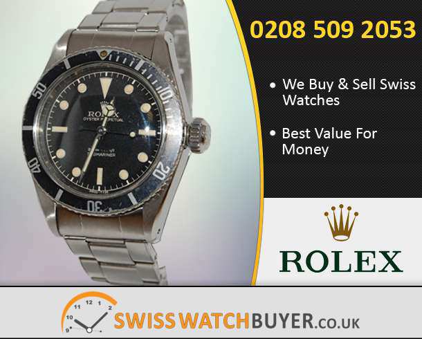 Sell Your Rolex Submariner Watches