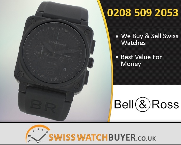 Sell Your Bell and Ross BR03-94 Chronograph Watches