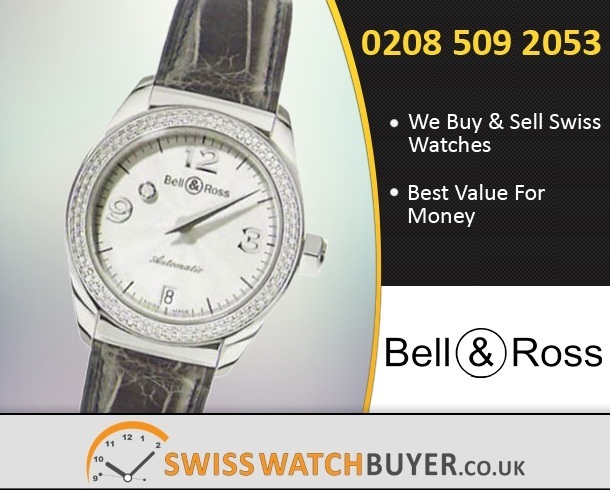 Pre-Owned Bell and Ross Mystery Diamond Watches
