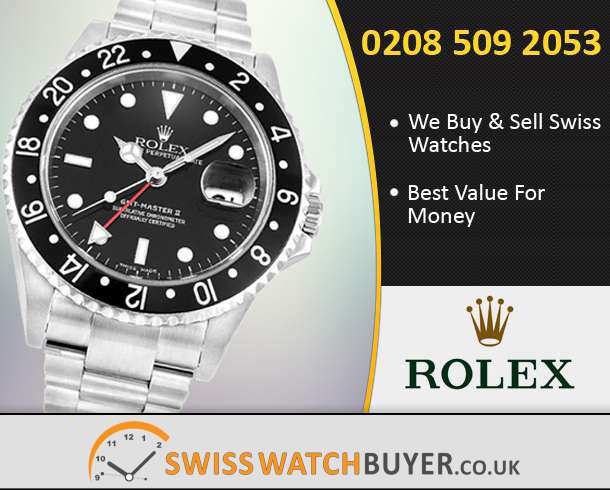 Sell Your Rolex GMT Master II Watches