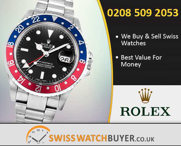 Sell Your Rolex GMT Master II Watches