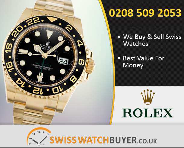 Sell Your Rolex GMT Master II Watches