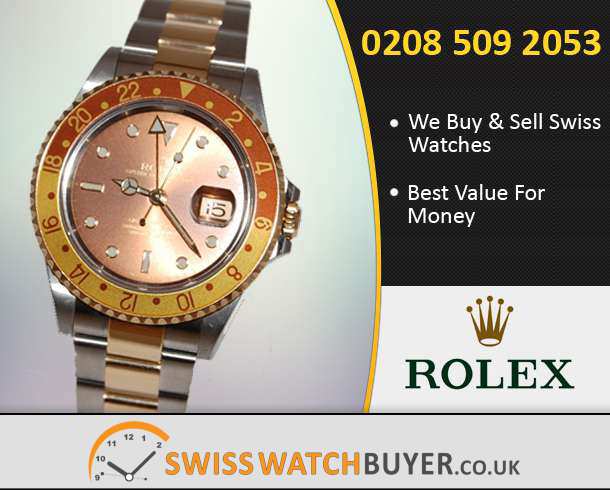 Sell Your Rolex GMT Master II Watches