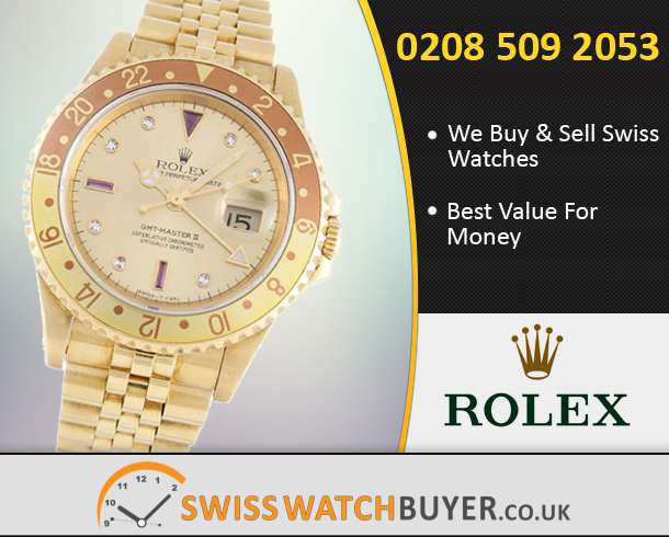 Sell Your Rolex GMT Master II Watches