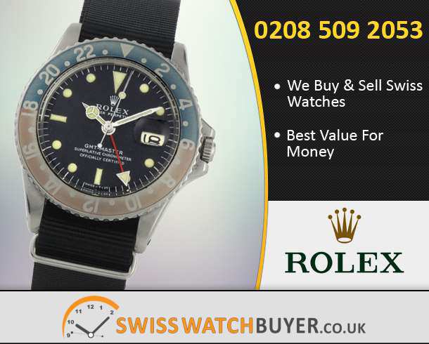 Sell Your Rolex GMT Master Watches