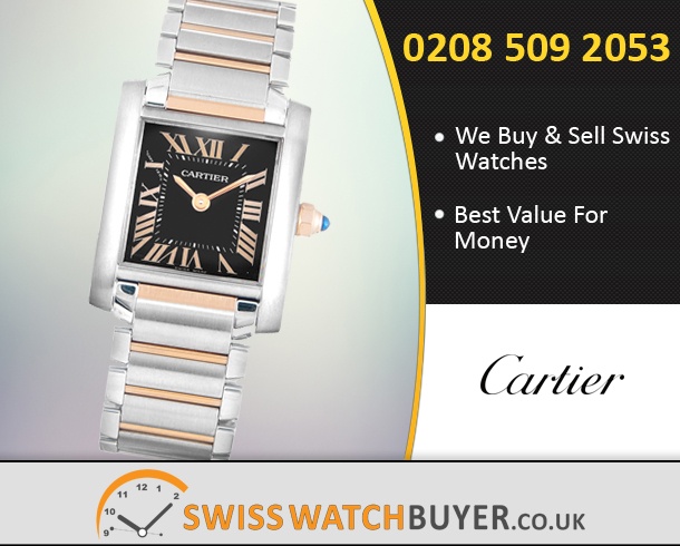 Sell Your Cartier Tank Francaise Watches