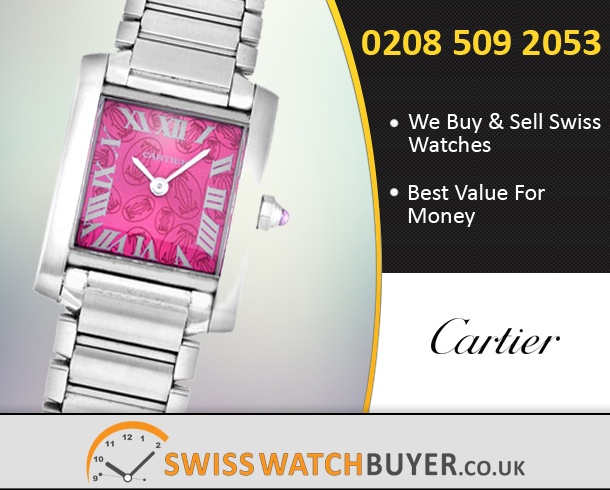 Sell Your Cartier Tank Francaise Watches